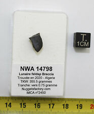Meteorite Lunar Nwa 14798 IN A Box Feldspathic Brecciated (0.75 Grs 005) picture