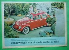 Volkswagen Beetle Advertising Original 1963 picture