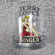 Sailor Jerry Loves Ginger Glass Whiskey Ball Tumbler Vintage Pinup Rock Cocktail picture