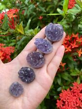 Small Polished Amethyst Druse, Raw Amethyst Druze, Natural Amethyst Mini Cluster picture