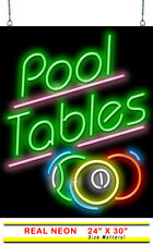 Pool Tables With Balls Neon Sign | Jantec | 24