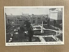 Postcard Buenos Aires Argentina Plaza De Mayo Vintage PC picture