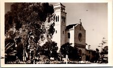 Real Photo Postcard Santa Monica Cathedral in Santa Monica, California~133013 picture