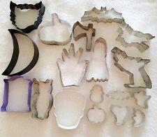 Lot Of 18 Halloween Cookie Cutters picture
