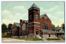 1909 Exterior View First M.E Church Building Dixon Illinois IL Vintage Postcard picture