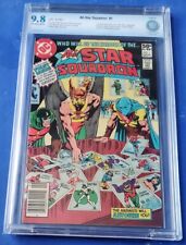 All-Star Squadron #1 CBCS 9.8 Newsstand OW/ White pages highest graded picture
