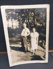 Vintage Photograph Happy Couple On Vacation picture