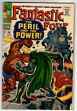 Fantastic Four # 60 (5.0 ) Marvel 3/1967 Dr. Doom Silver Surfer Inhumans App.12c picture