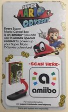 Super Mario Odyssey Cereal Limited Edition Nintendo Amiibo -  picture