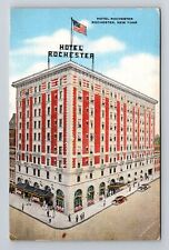 Rochester NY-New York, Hotel Rochester, Antique, c1949 Vintage Souvenir Postcard picture