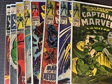 Vintage Captain Marvel Comic Lot Of 32 Books *Mid-Grade* picture