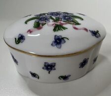Vintage Lenox Collector's Society 1992 Member Gift Fine Porcelain Purple Floral picture