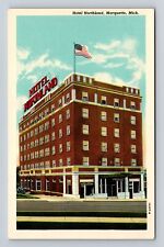 Marquette MI-Michigan, Hotel Northland, Advertising, Antique Vintage Postcard picture
