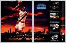Michael Jordan NBA Live 2000 Nintendo N64 Playstation 1999 Full 2 Page Print Ad picture