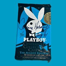 1997 Playboy Centerfold Collector Cards August Edition Autographed Sealed Pack picture