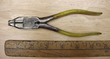 Vntg Marshall Elect Co. Boston Side Cutting Pliers,6-1/4