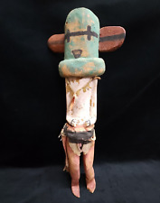 Antique Wood Carved Painted Doll Style Kachina Hopi Native American Vintage Tall picture