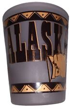 Alaska Black And Gold Shot Glass picture