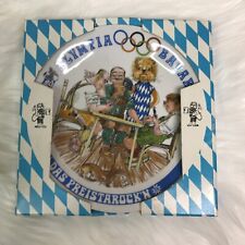 Seltmann Olympia Bavariae 1972 Das Preistarock’n Plate New In Box picture
