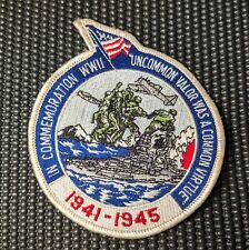 In Commemoration WWII Patch 