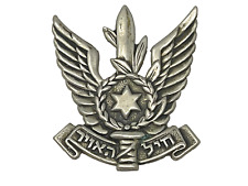 **Rare** 1960's- 'IAF' Israeli Air Force, Beret badge - 2 'Ears' Type, (#7) picture