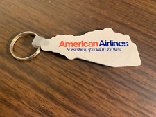 Vintage American Airlines West Coast Route Keychain picture