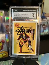 2011 STUSSY MARVEL Series 1 Trading Card #1 WOLVERINE PSA 9 MINT picture
