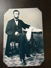 tintype Of President Abraham Lincoln Civil War President C896RP picture