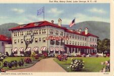 FORT WM. HENRY HOTEL, LAKE GEORGE, NY 1945 picture
