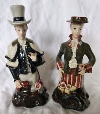 RARE Vintage 1940's Cordey Man & Woman Pair Figurines OUTSTANDING CONDITION  picture