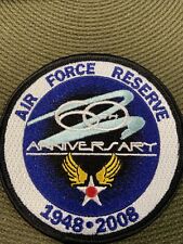 USAFR Comemorative 60th Anniversary 3.5 Round Patch with hook back picture