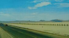Bonneville Salt Flats Utah Classic Cars Chrome Vintage Postcard picture