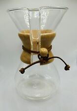 Vintage Chemex Coffee Maker Pour Over Makes 2-8 cup  picture