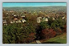 Fairmont WV-West Virginia, Panoramic Aerial View Town, Vintage Postcard picture