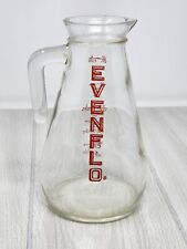 Vintage 1950s Evenflo Glass Baby Formula Measuring Pitcher 4 Cup 32 oz Used picture