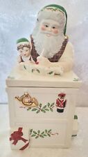 Lenox Santa's Holiday Toy Shop Cookie Jar  picture