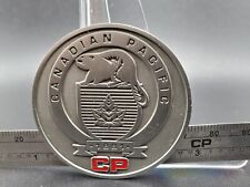 Canadian Pacific Railway CP Rail Metal Coin 2012-2020 PTC Program CPKC Railroad picture