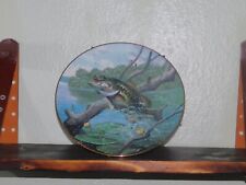 TROPHY BASS VINTAGE COLLECTOR PLATE by MARK A. SUSINNO ~ THE ANGLER'S PRIZE 1990 picture