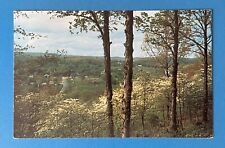 Nashville, Indiana From Town Hill Dogwood Vintage 1950s Postcard picture