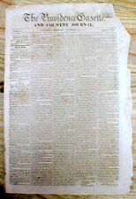 1814 newspaper w breaking news that MEXICO DECLARES its INDEPENDENCE from SPAIN picture