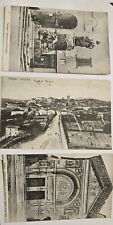 3 Vintage Perugia Circa 1925 Vintage Postcards AS IS 5-1 picture