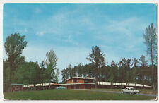 1950s White Pontiac Eden Rock Motel Durham NC North Carolina VTG MCM Postcard picture