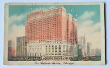 Chicago IL Illinois The Palmer House Hotel Vintage 1939 Postcard A3 picture