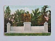 Vintage Schiller Monument, Washington Park, Milwaukee WI 1914 Postcard 6516 picture