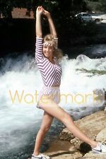 Young HEATHER LOCKLEAR Stretching ** Fine Art Archival Photo (8.5x11) ** UNSEEN picture