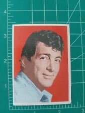 1970 ARTISTAS DE CINE TV MOVIE MUSIC STAR PAPER CARD DEAN MARTIN picture