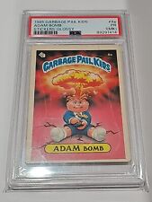 1985 Garbage Pail Kids Series 1 ADAM BOMB 8a  PSA 1 (MK) POP 1  picture