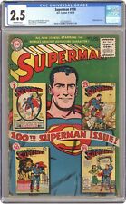 Superman #100 CGC 2.5 1955 4332430010 picture