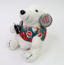 Coca Cola Plush Bear 1997 