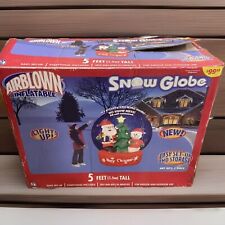 Gemmy Airblown Inflatable Christmas Globe - 5 Feet Tall picture